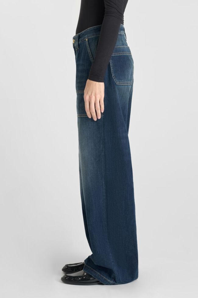 Jeans wide leg Woldy high waist blau Nr. 3