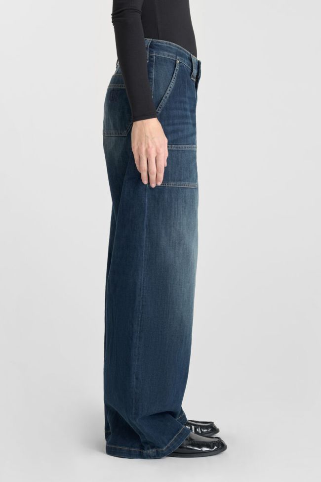 Jeans wide leg Woldy high waist blau Nr. 3