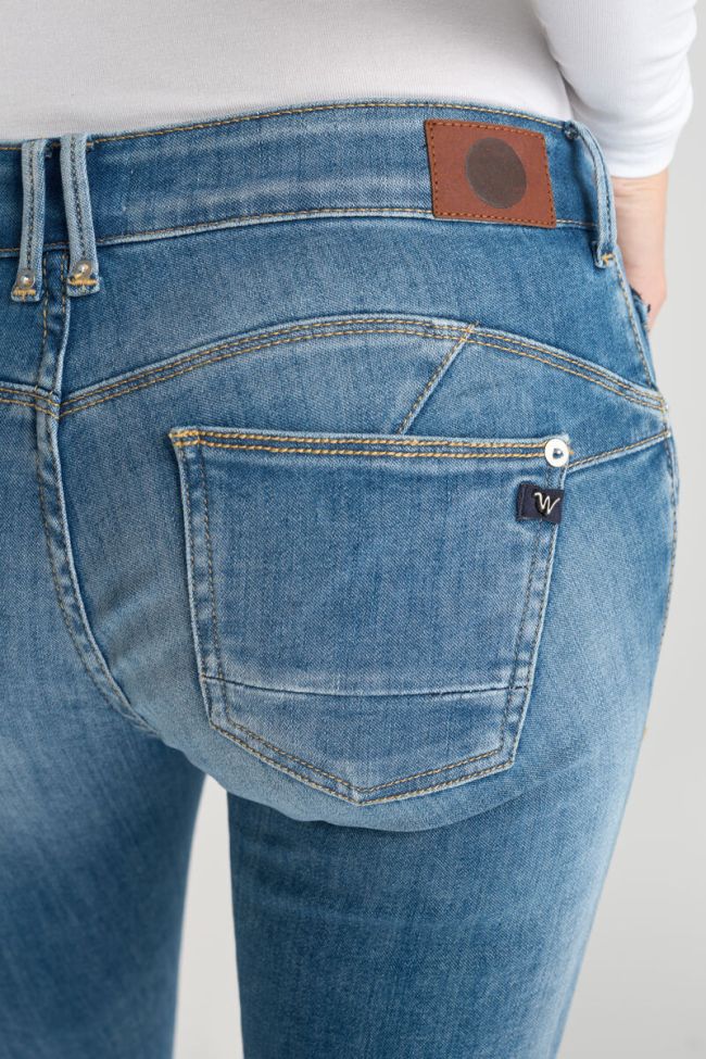 Jeans pulp slim Yulo 7/8 destroy blau Nr.3