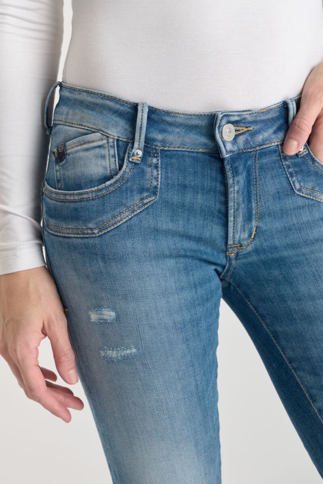 Jeans pulp slim Yulo 7/8 destroy blau Nr.3