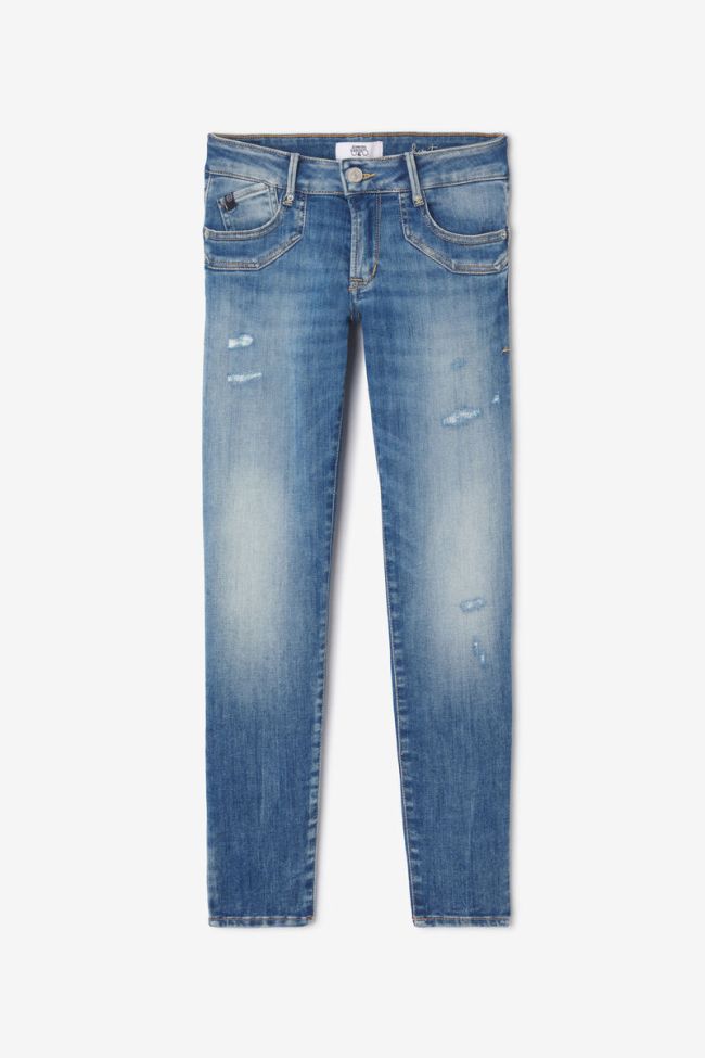 Jeans pulp slim Yulo 7/8 destroy blau Nr.3