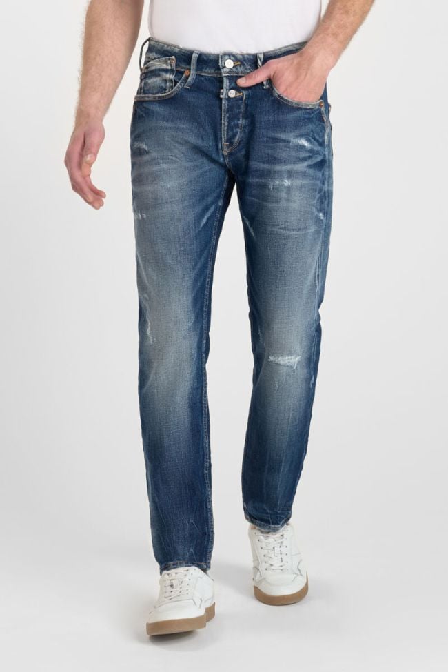 Jeans 700/11 adjusted Hahn destroy blau Nr.2