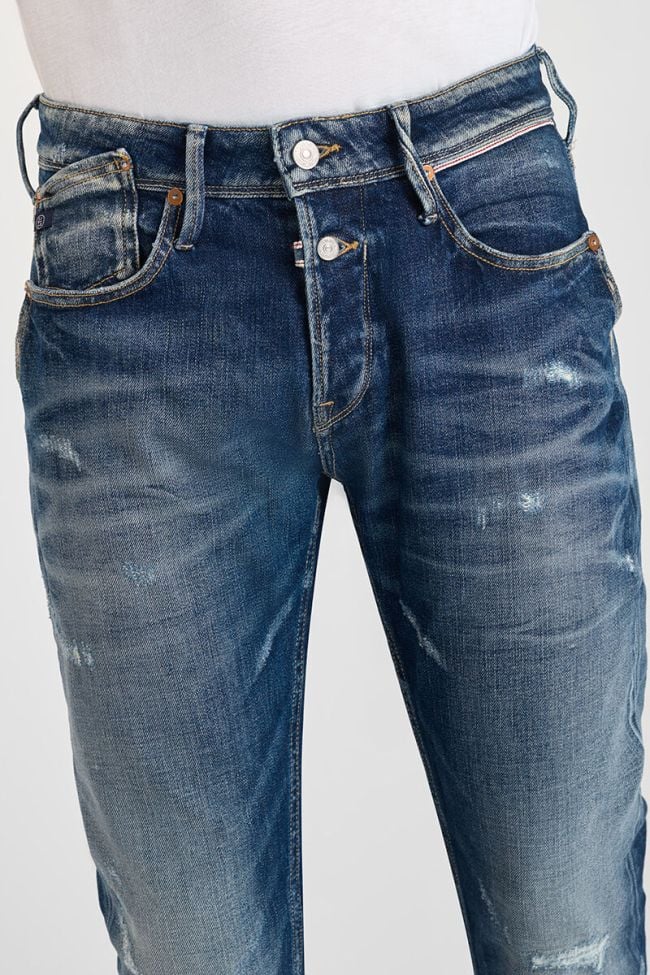 Jeans 700/11 adjusted Hahn destroy blau Nr.2
