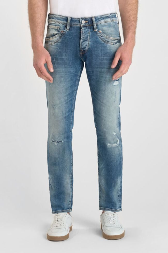 Jeans 700/11 slim Jager destroy blau Nr.4