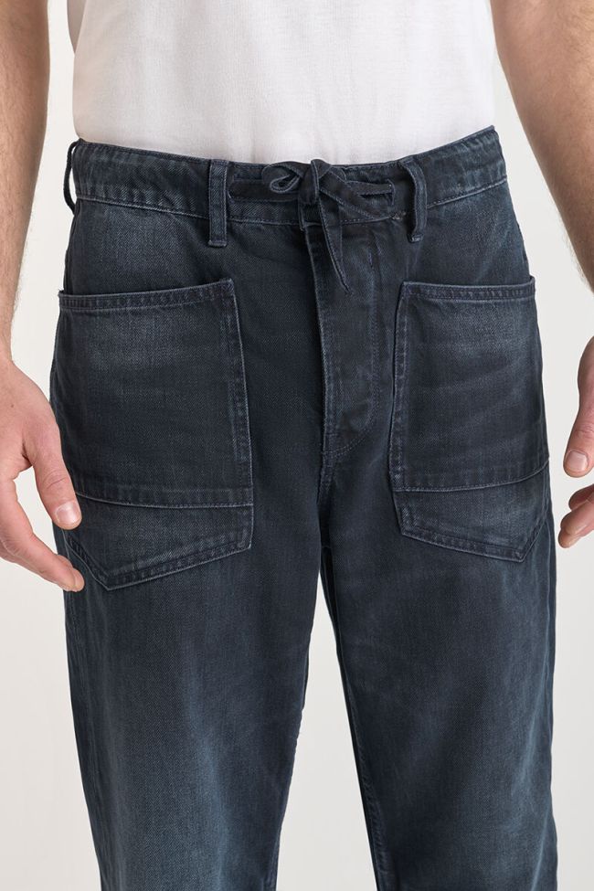 Jeans loose Hobo Work blau-schwarz Nr. 1