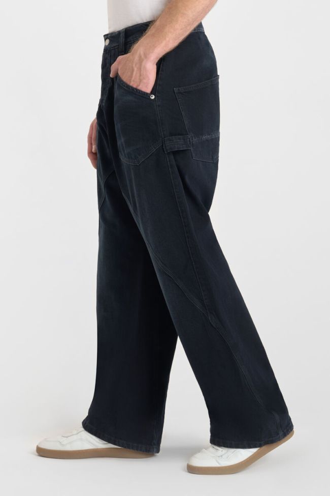 Jeans extra loose Ludolp blau-schwarz Nr.1