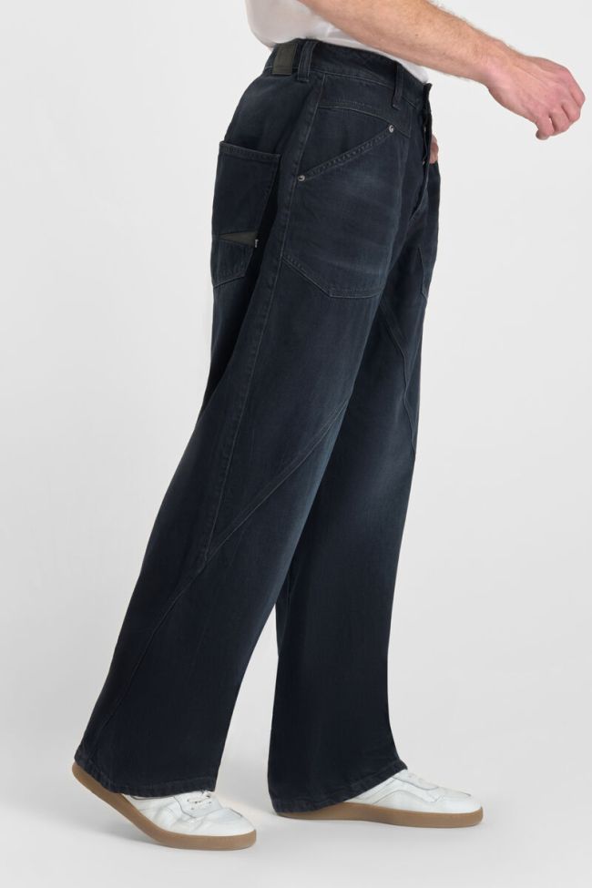 Jeans extra loose Ludolp blau-schwarz Nr.1