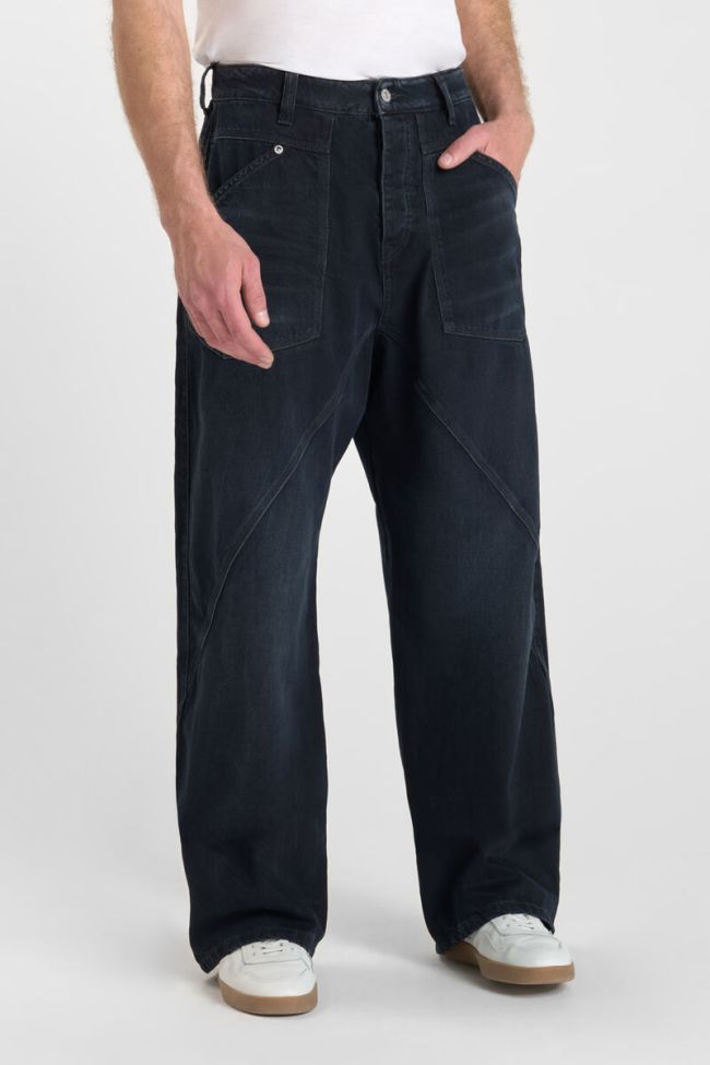 Jeans extra loose Ludolp blau-schwarz Nr.1
