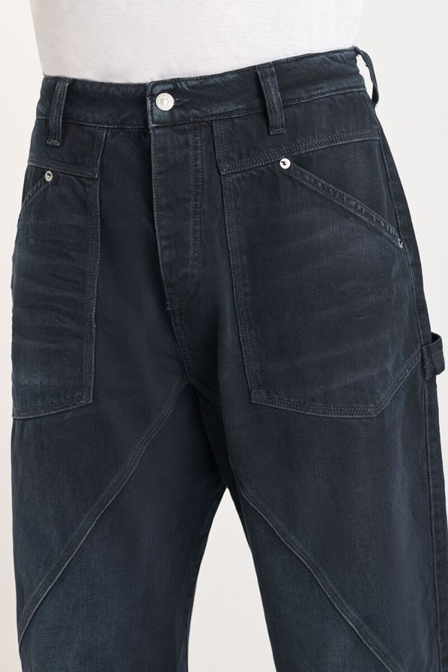 Jeans extra loose Ludolp blau-schwarz Nr.1
