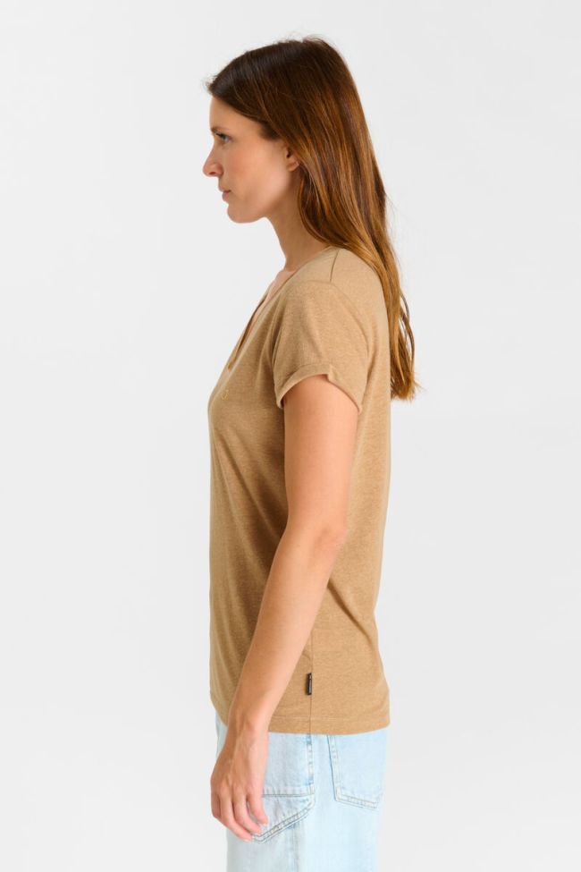 T-shirt Ona in braun