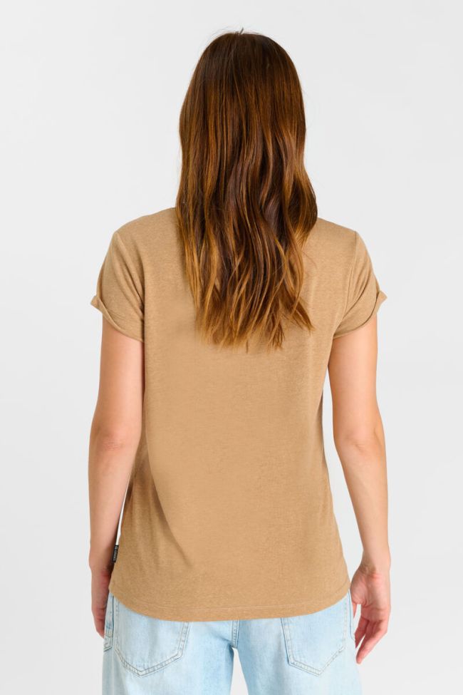 T-shirt Ona in braun