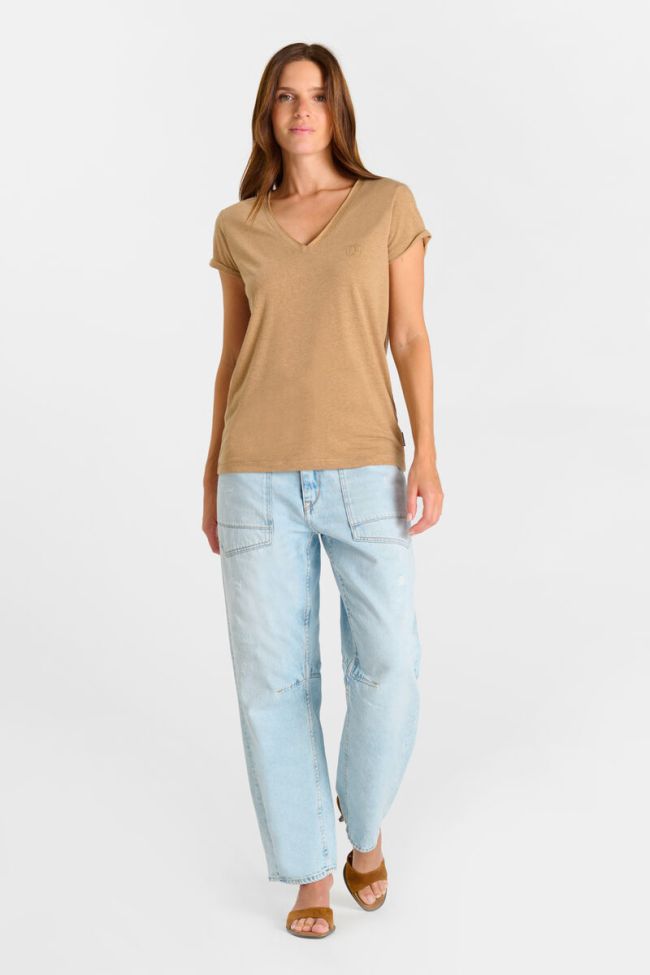 T-shirt Ona in braun