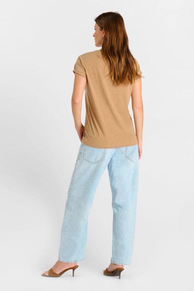 T-shirt Ona in braun