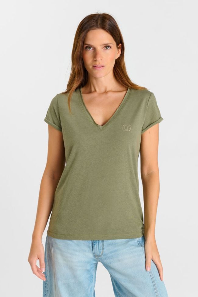 T-shirt Ona in grün