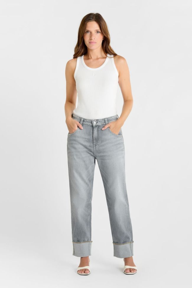 Jeans 400/60 girlfriend Jama grau Nr.3