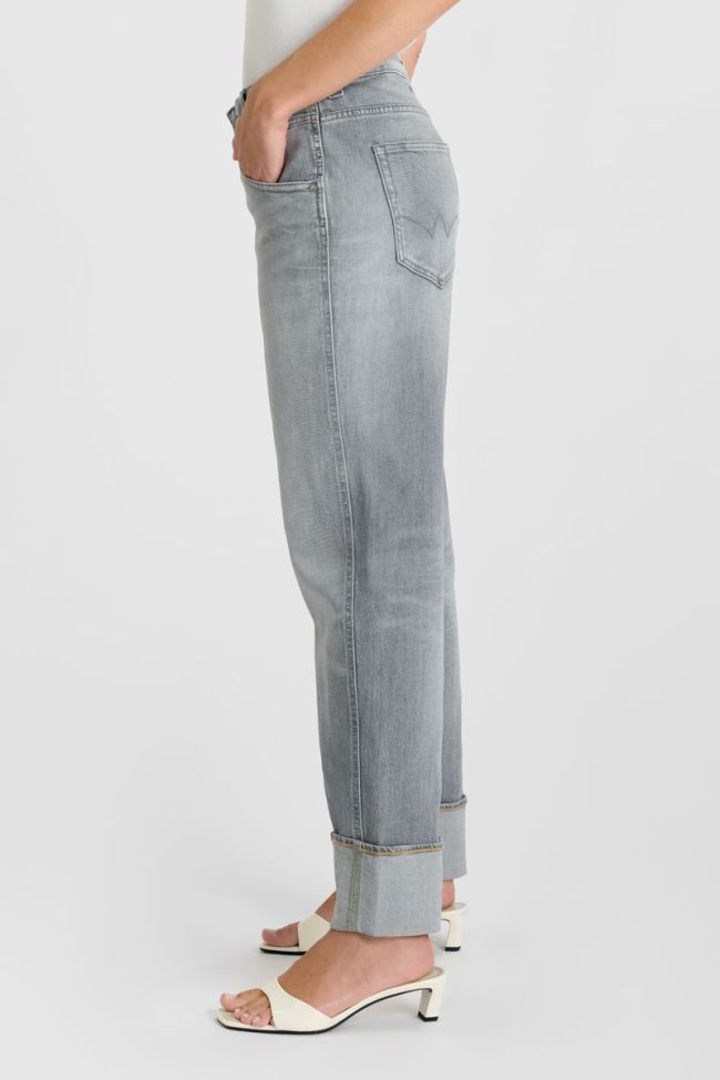 Jeans 400/60 girlfriend Jama grau Nr.3