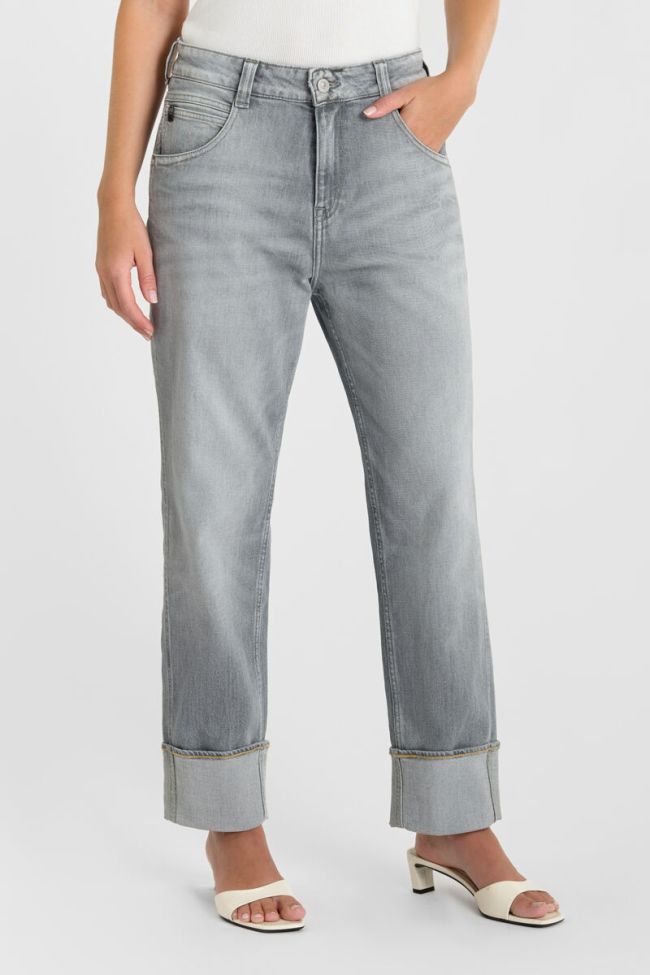 Jeans 400/60 girlfriend Jama grau Nr.3