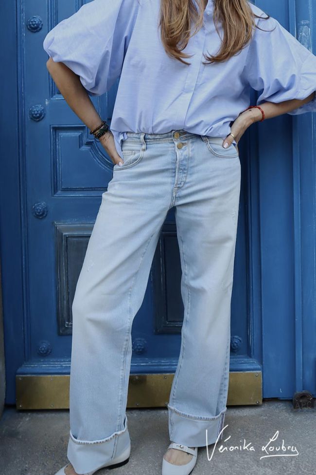 Jeans 400/28 loose Anastasia von Véronika Loubry Blau high waist Nr.5