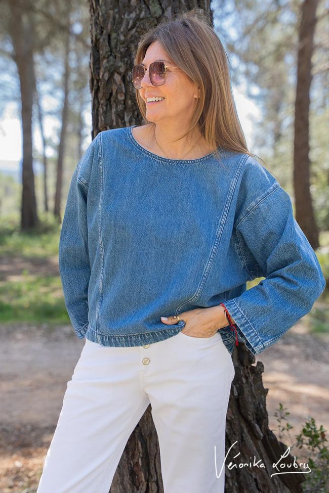 James 400/60 girlfriend by Véronika Loubry jeans weiß