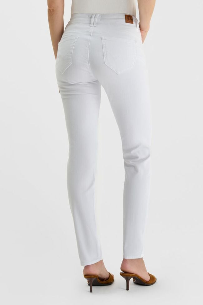 Jean Pulp Regular High-Waist Weiß