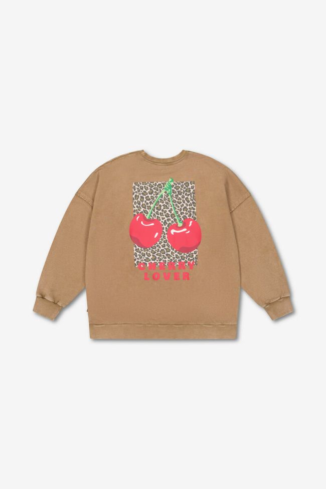 Sweatshirt Mery in braun