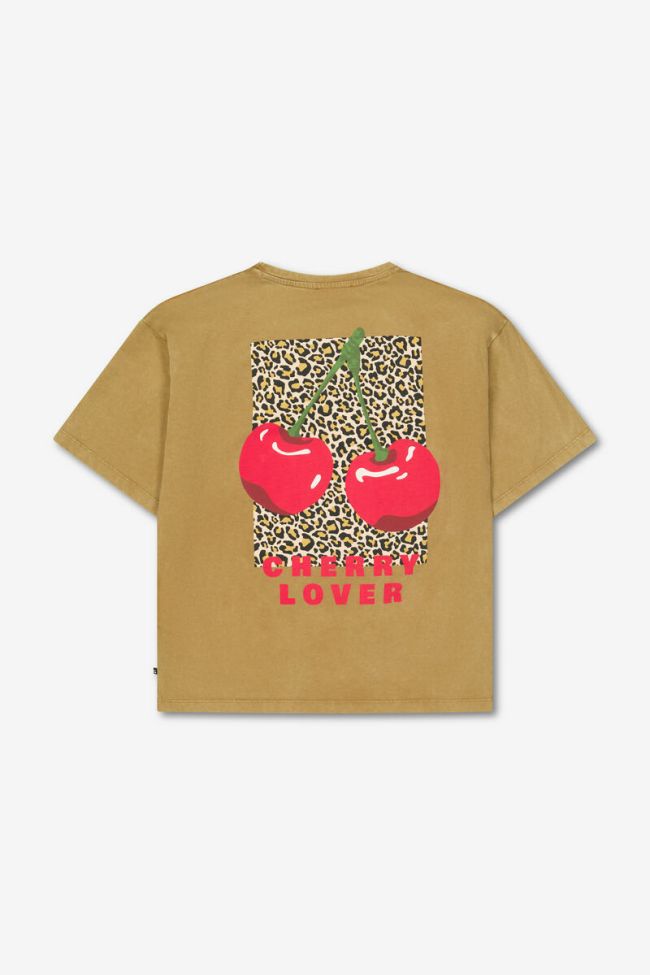T-shirt Rocky in braun