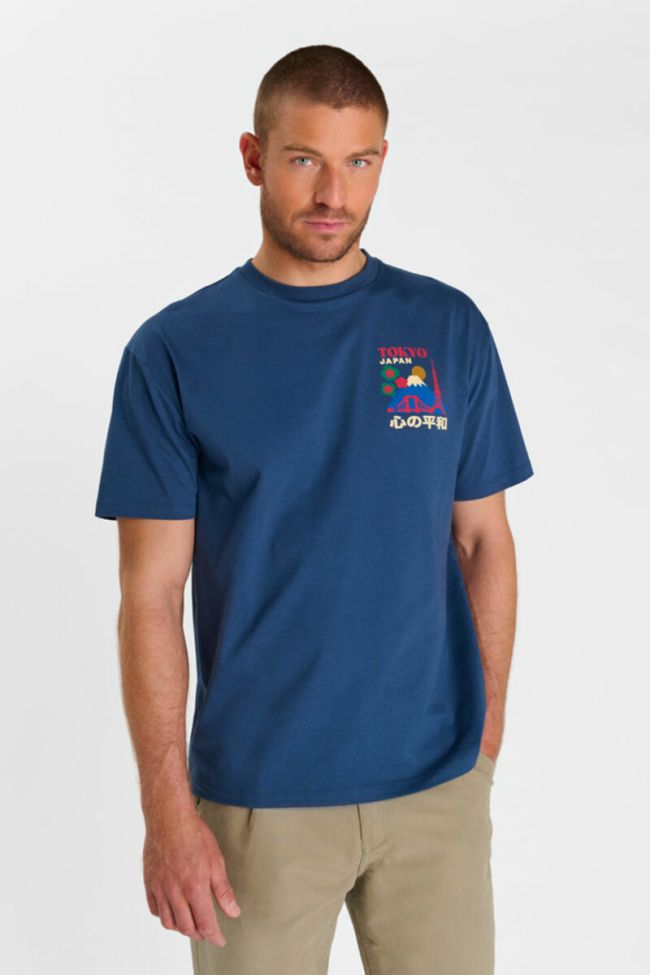 T-shirt Soler in blau