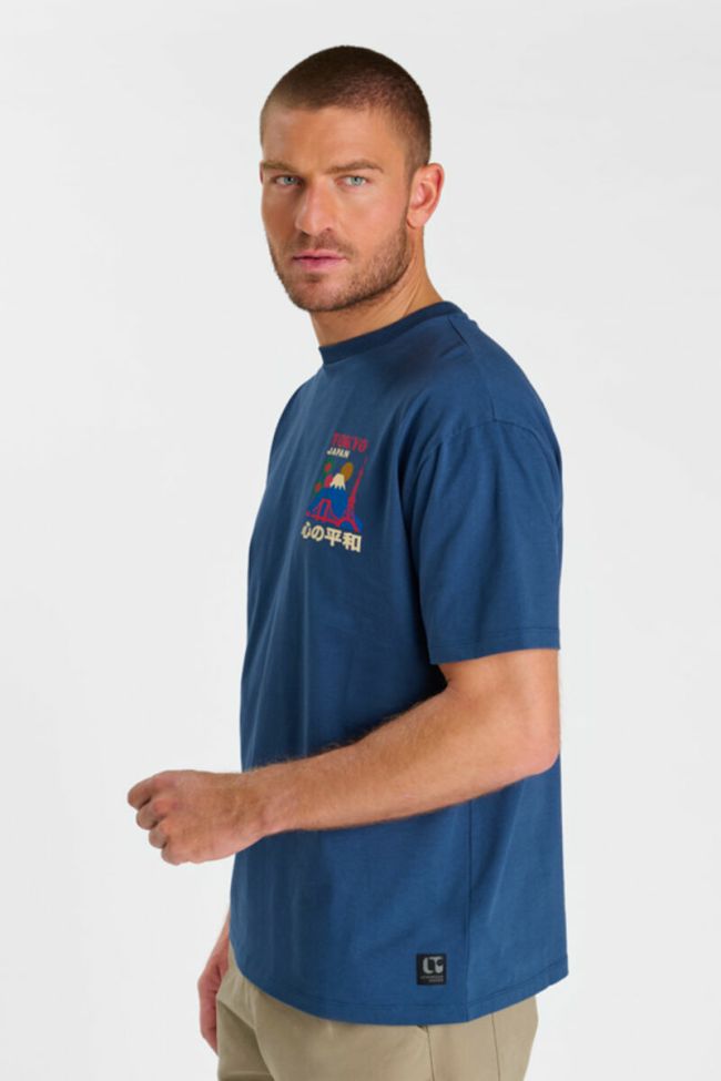 T-shirt Soler in blau