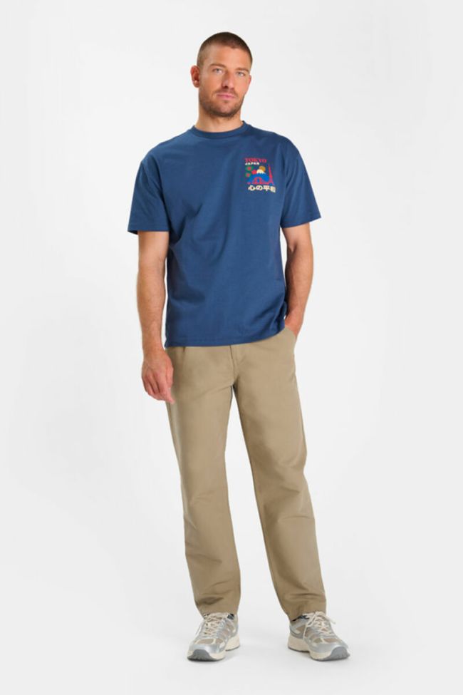 T-shirt Soler in blau