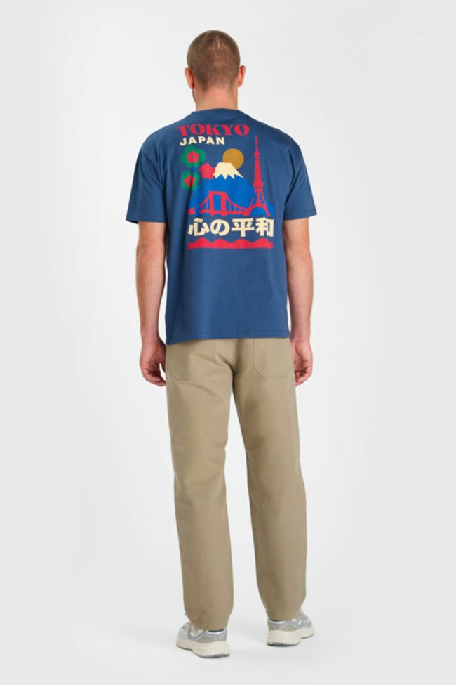 T-shirt Soler in blau
