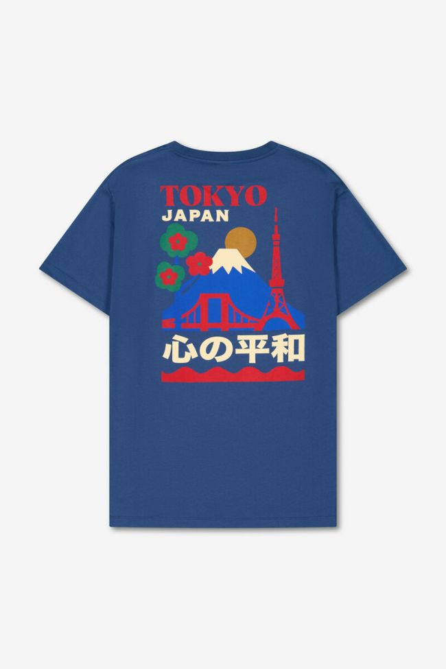 T-shirt Soler in blau