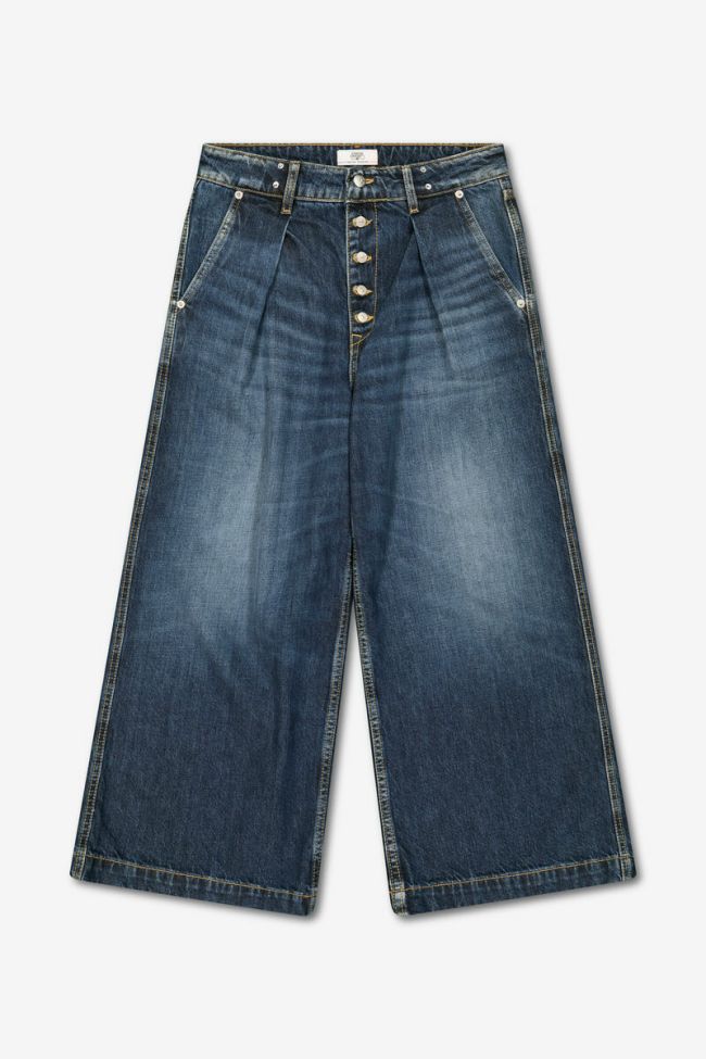 Jeans wide leg Donna blau Nr.2