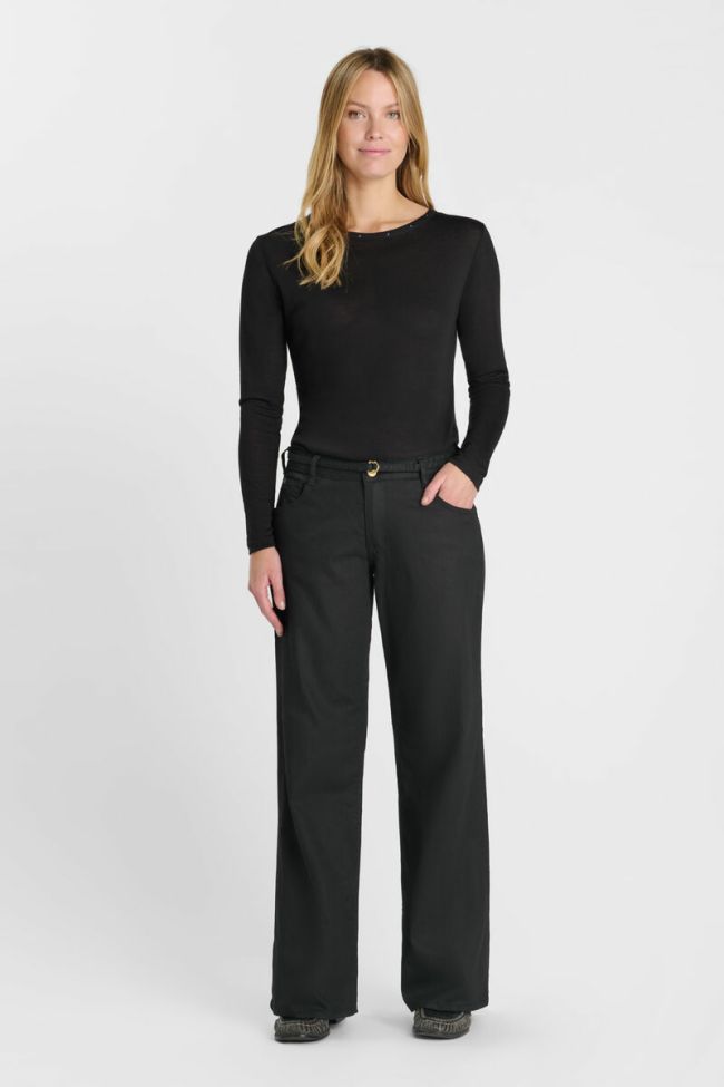 Jeans wide leg Lauryn jab schwarz Nr.0