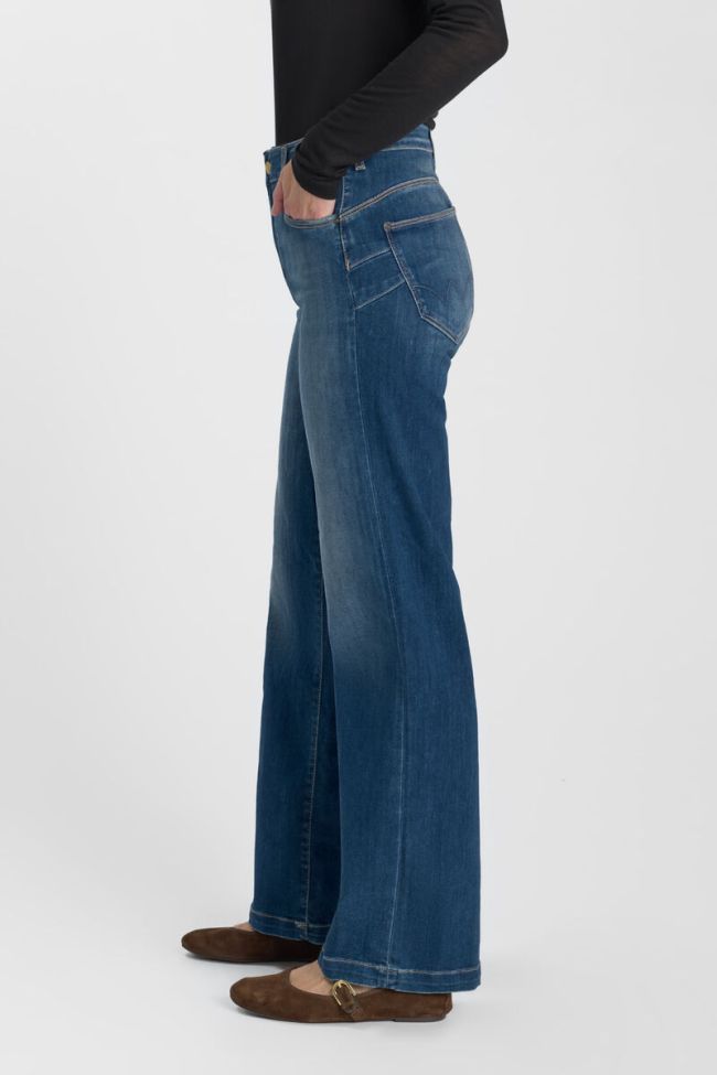 Jeans pulp wide leg Ling blau Nr.3