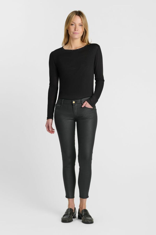 Jeans pulp slim Reggi beschichtet schwarz Nr.0