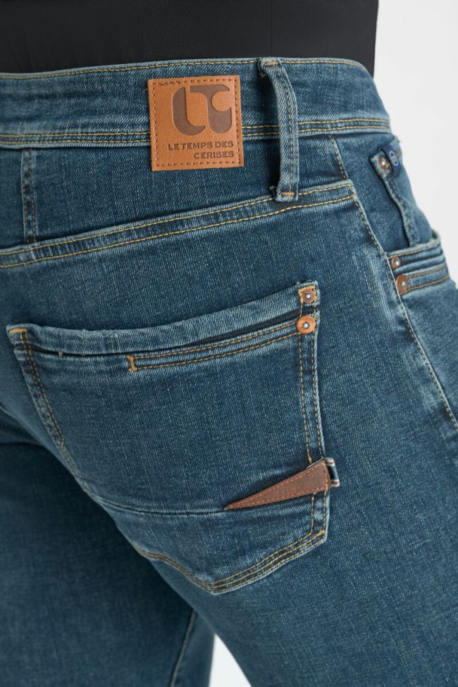 Jeans 700/11 adjusted Dennie blau-khaki Nr.1