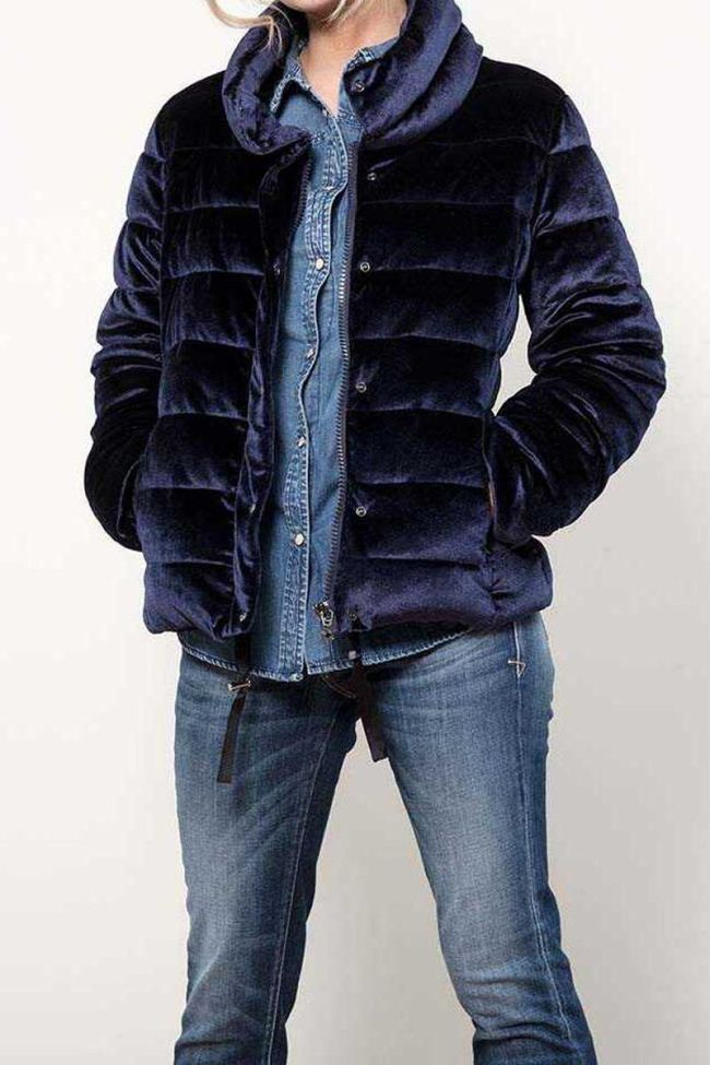 Doudoune Regina velvet