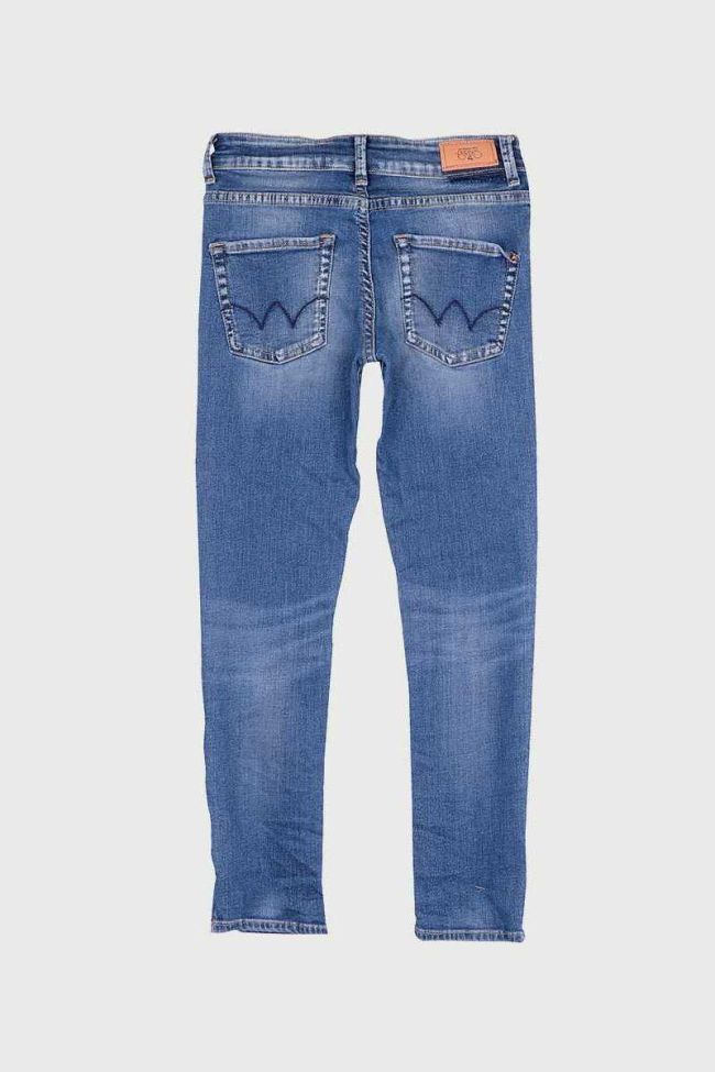 Jeans Power Taille Haute bleu