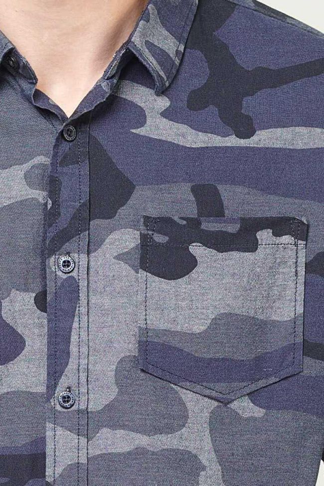Chemise Ulysse Bleu Camo