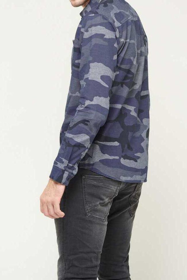 Chemise Ulysse Bleu Camo