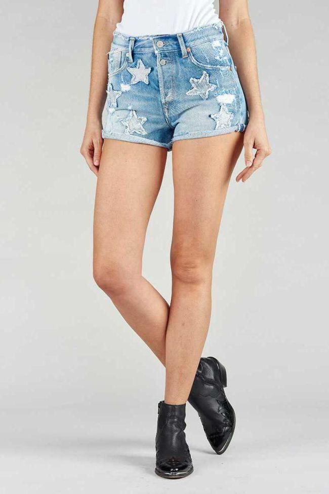 Jeans-Shorts Bastille in Blau