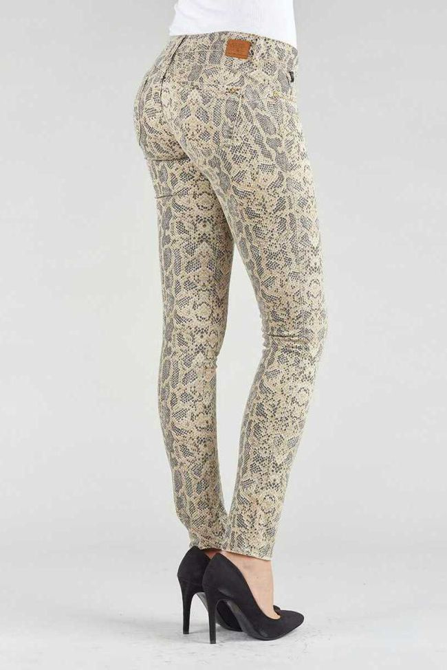 Jeans Lidgie mit Python-Print