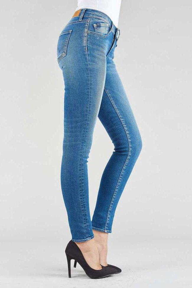 Jeans Power skinny bleu clair