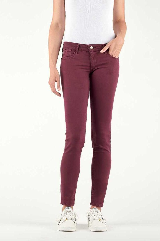 Jeans Pulp Slim Bordeaux