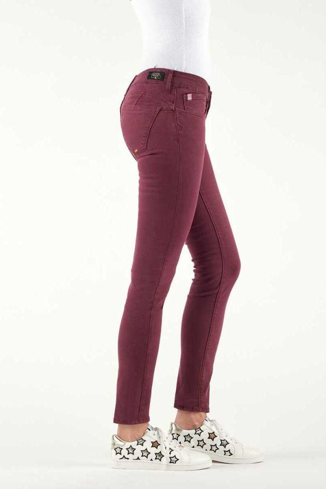 Jeans Pulp Slim Bordeaux