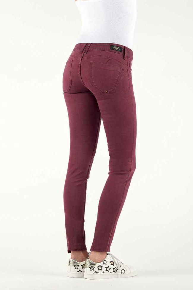 Jeans Pulp Slim Bordeaux