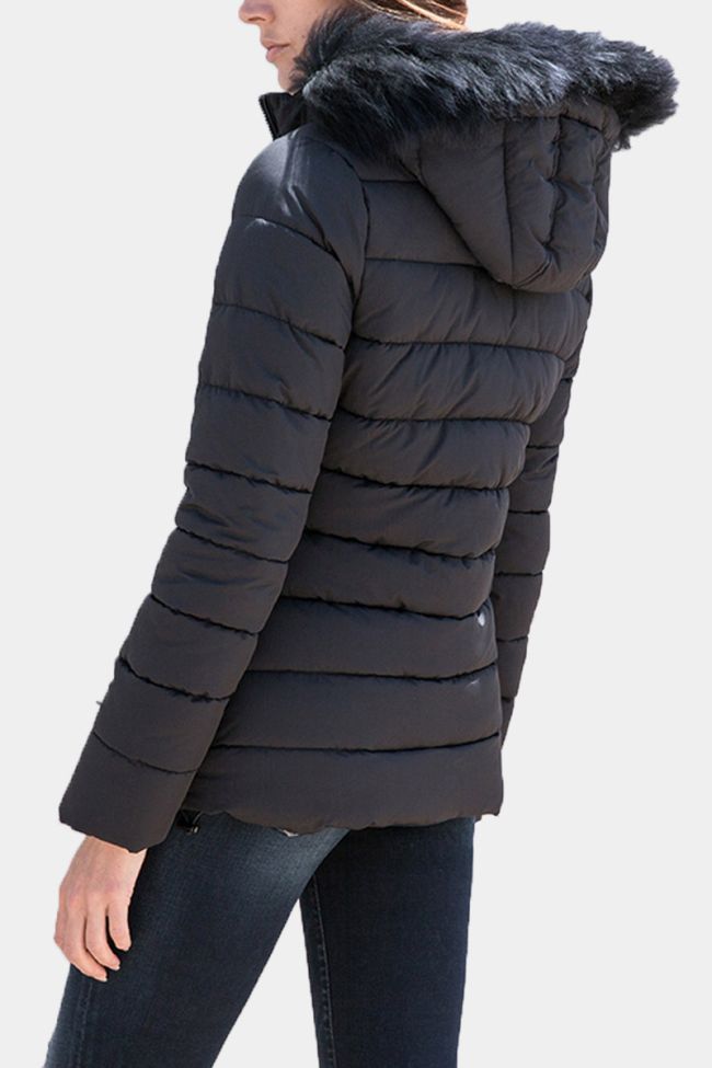 Steppjacke Star in Schwarz