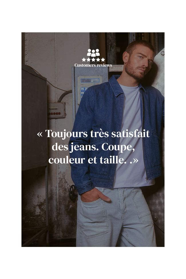 Avis clients jeans Homme