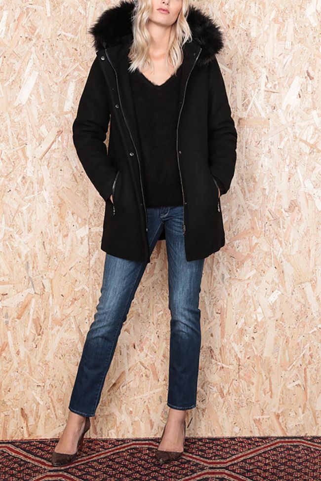 Mantel Clarra schwarz