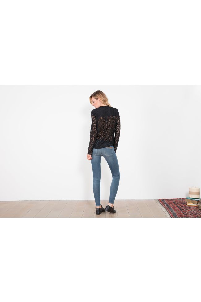 Jeans Power Skinny Bleu Moyen